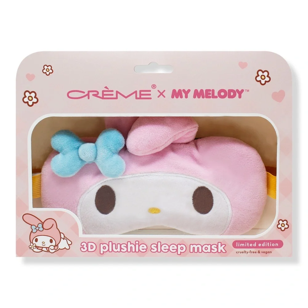 ❗️LAST 1❗️🤎5 For $25🤎 THE CRÈME SHOP My Melody Plushie Sleep Mask